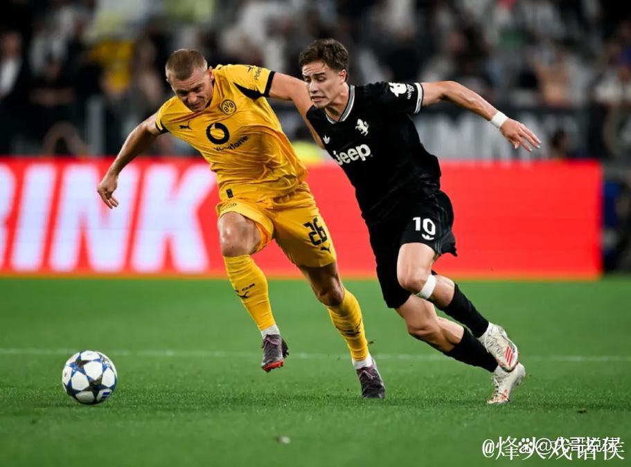 欧冠-弗拉霍维奇双响助攻凯利扳平 尤文主场4-4战平多特